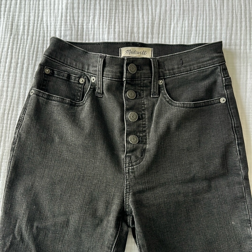 Madewell Cali Demi Boot Size 25 Grey